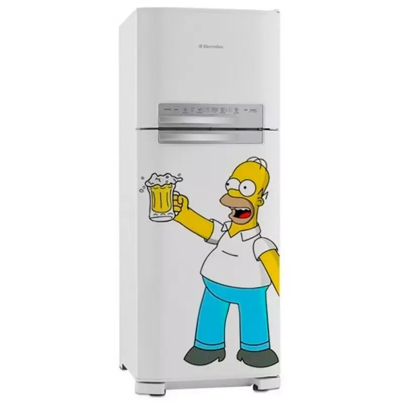 Adesivo Para Geladeira Homer Simpson com cerveja - Image 3