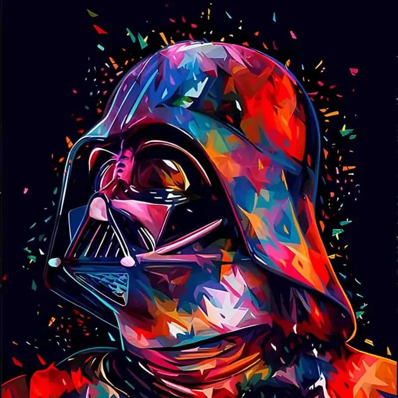 Quadro Decorativo Darth Vader Pop Art - Image 3