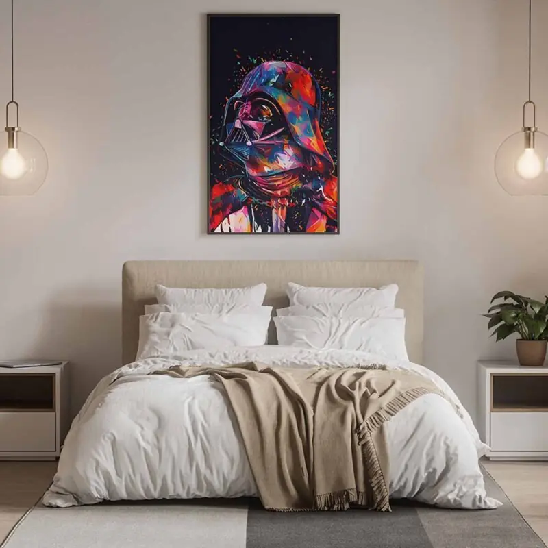 Quadro Decorativo Darth Vader Pop Art - Image 4