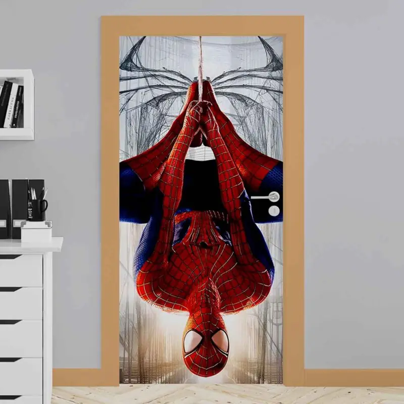 Adesivo para porta Homem-Aranha