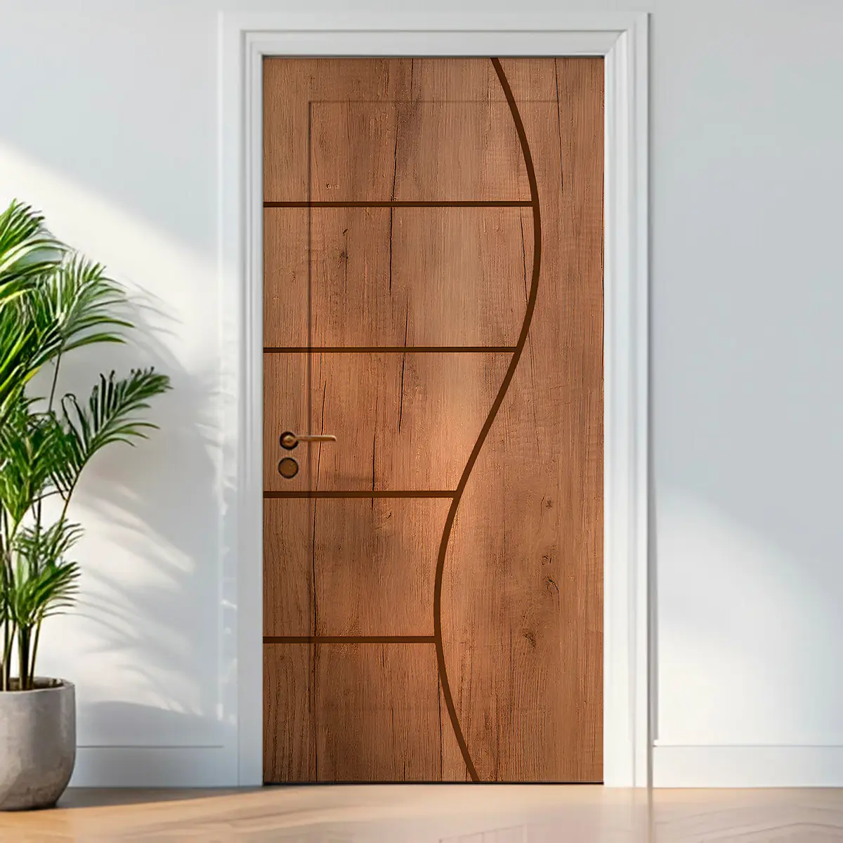 Adesivo para Porta Madeira com Friso 01 - Image 4