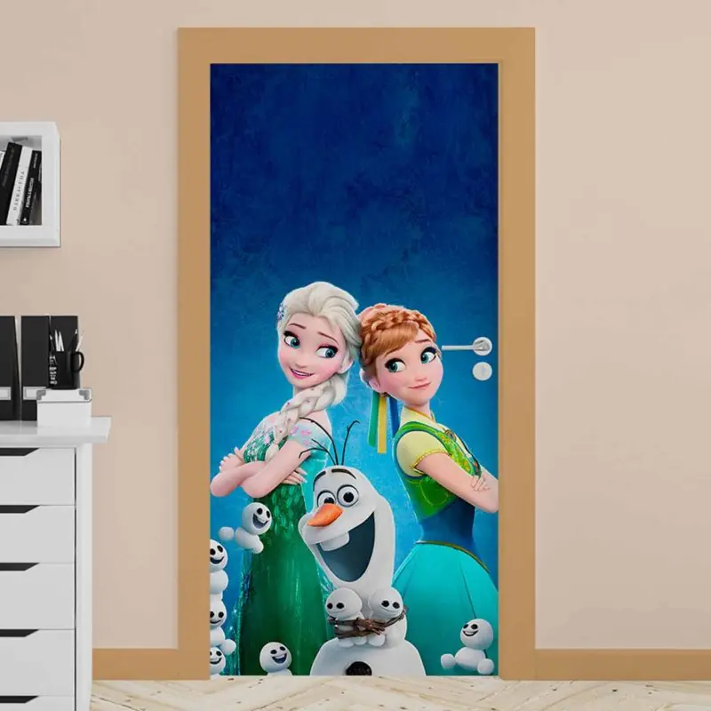 Adesivo para porta Frozen