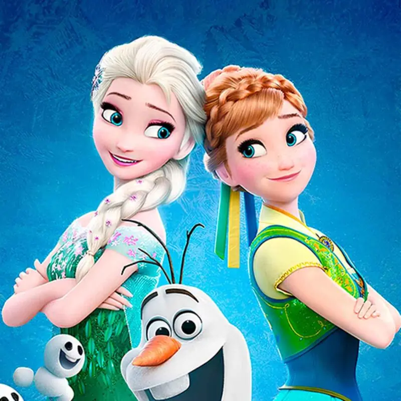 Adesivo para porta Frozen - Image 3