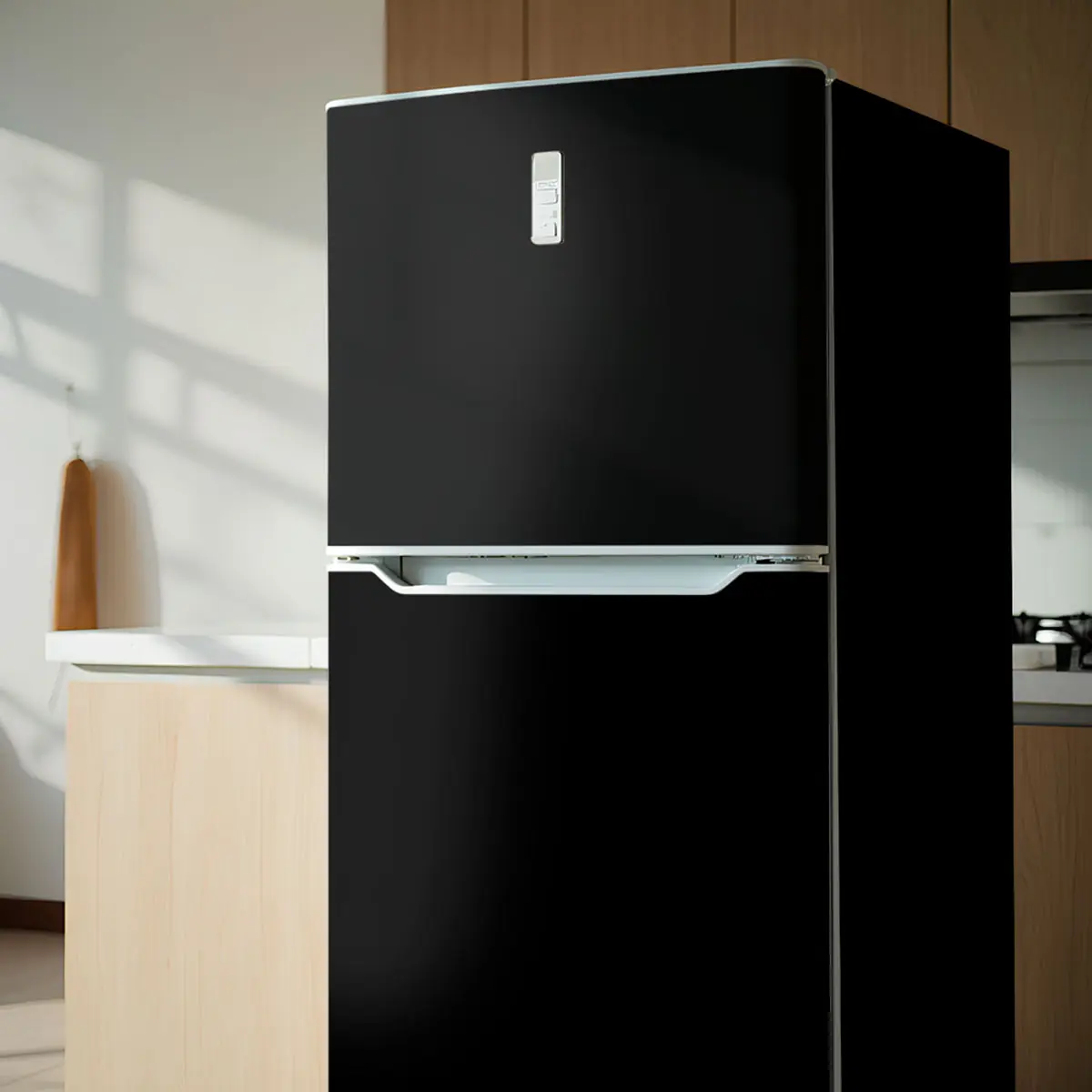 Adesivo para envelopamento de Geladeira Preto Fosco - Image 2