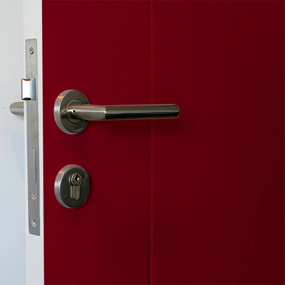 Adesivo para porta Vermelho vinho/ Bordô Fosco - Image 2