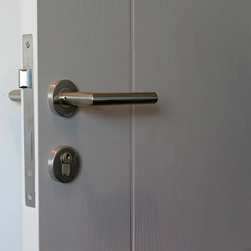 Adesivo para porta Cinza Claro Fosco - Image 2