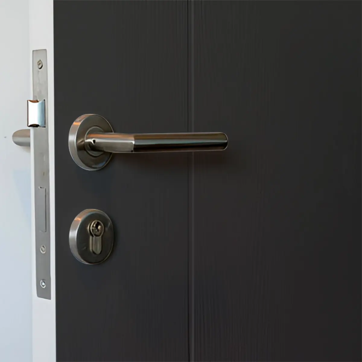 Adesivo para porta Cinza Chumbo Fosco - Image 2