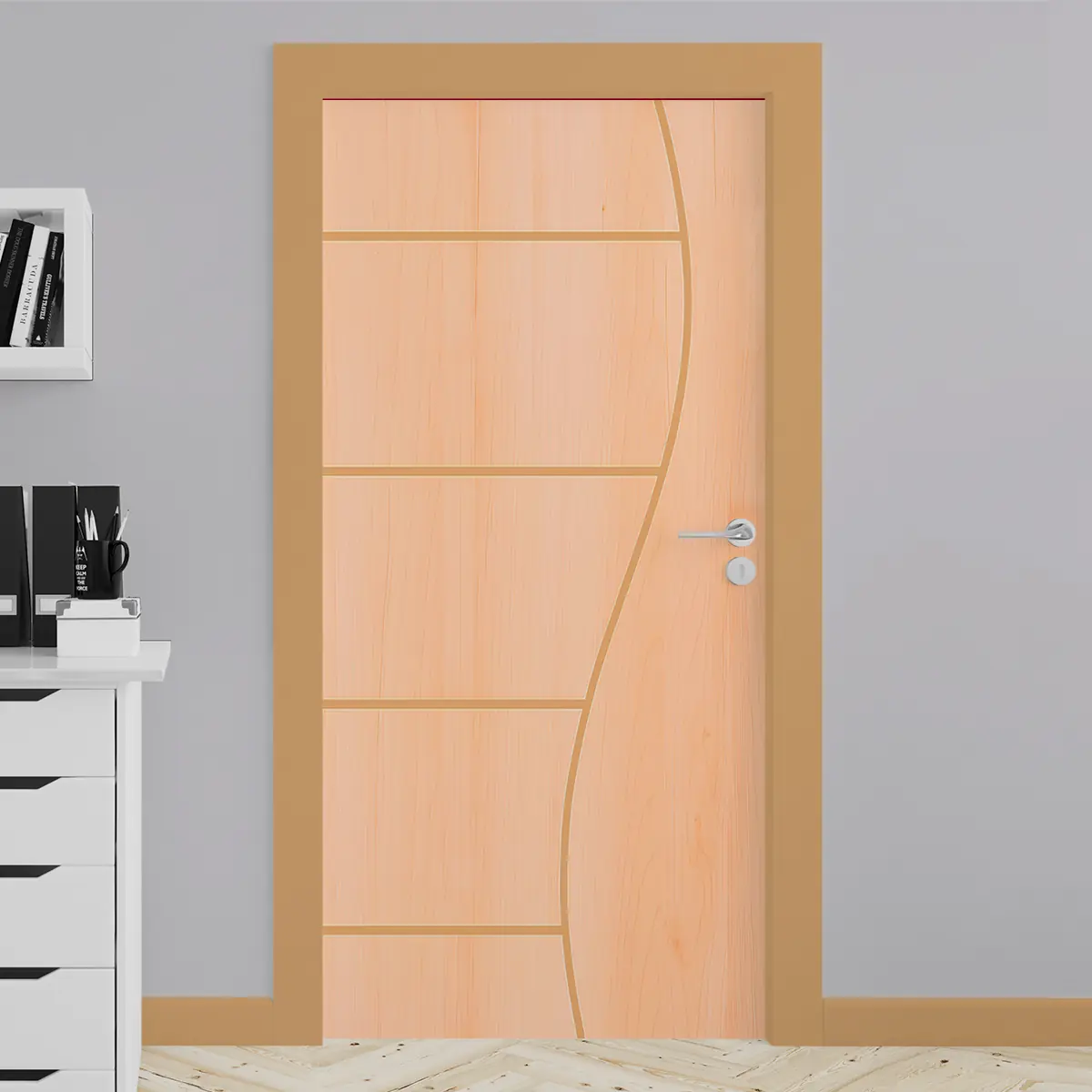 Adesivo para Porta Madeira com Friso 02 - Image 4