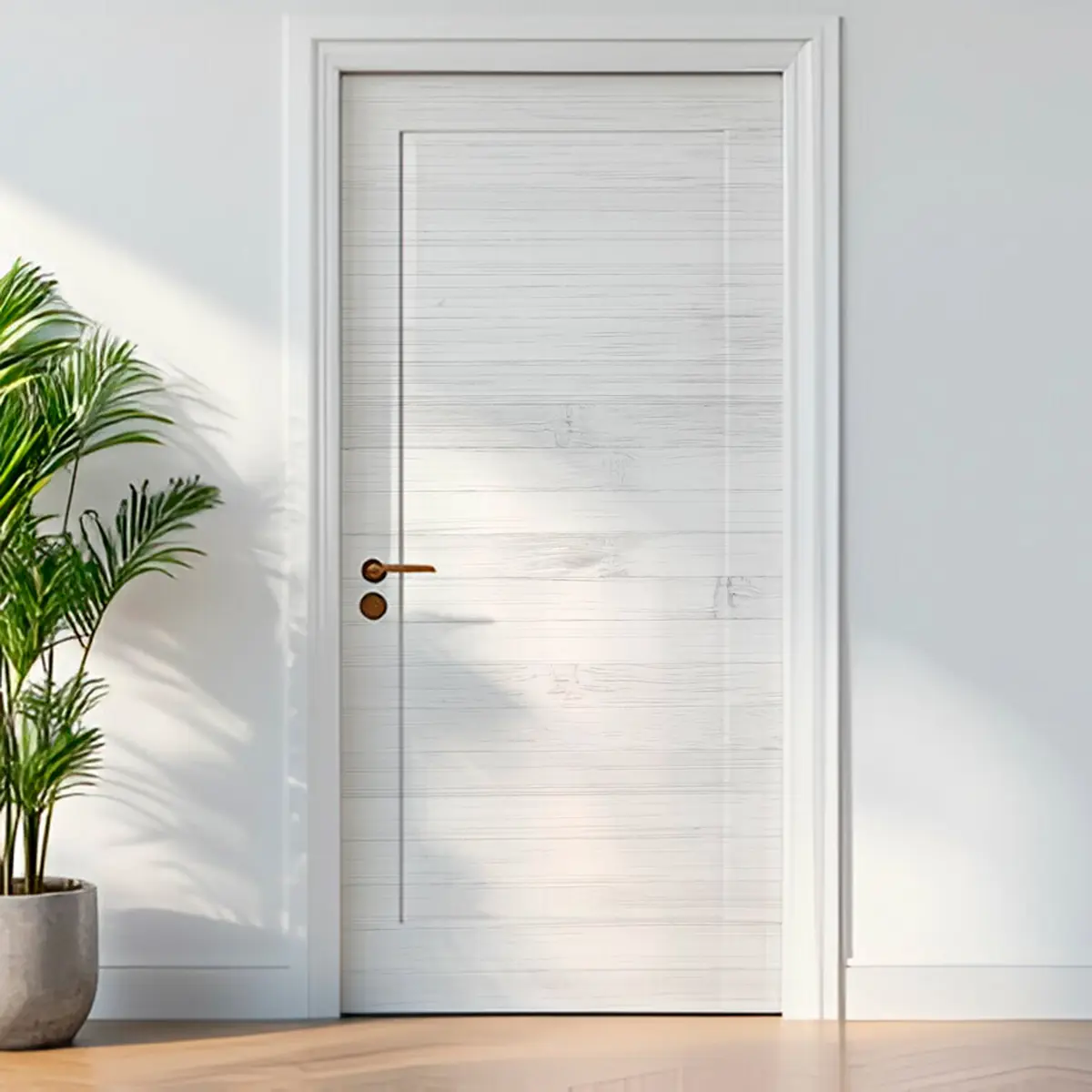 Adesivo para Porta Madeira Branca