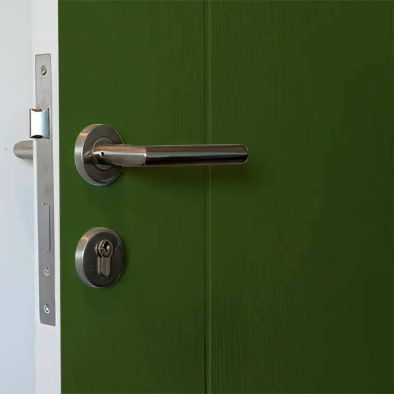 Adesivo para porta Verde Oliva Fosco - Image 2