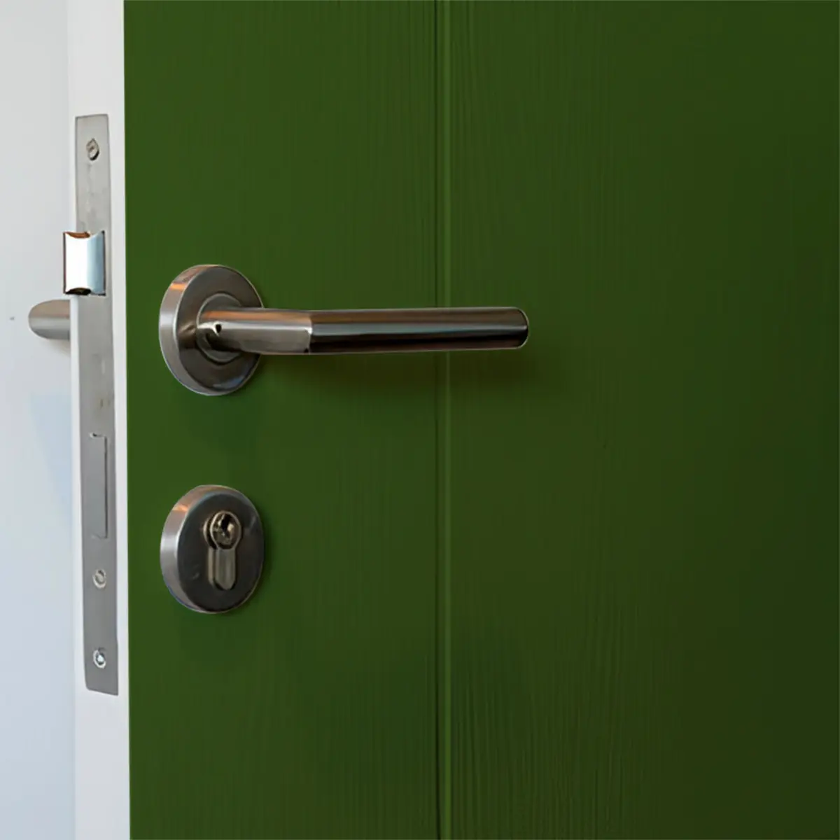 Adesivo para porta Verde Oliva Fosco - Image 2